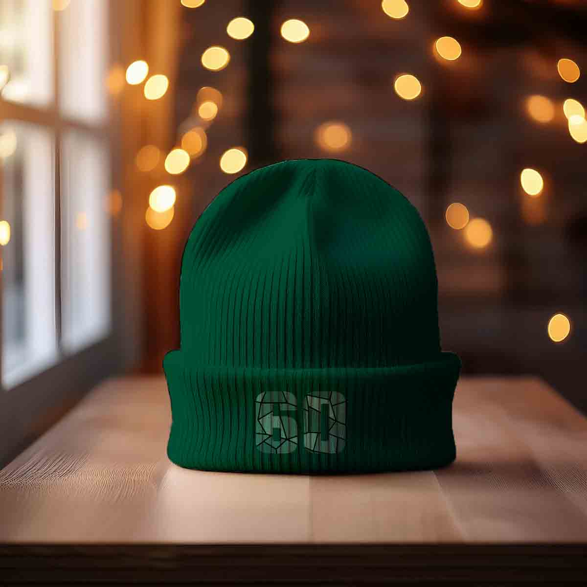 Beanies Plus 60 Number Cuffed Beanie (Spruce)